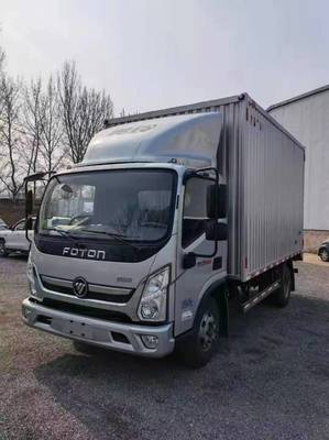 福田奧鈴速運4米2藍(lán)牌國六廂式貨車 專賣店報價與銷售渠道指南